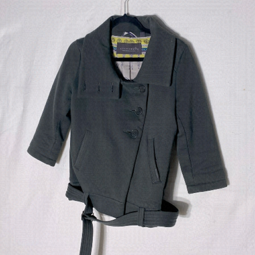 Aritzia Community Grey Moto Style Jacket S